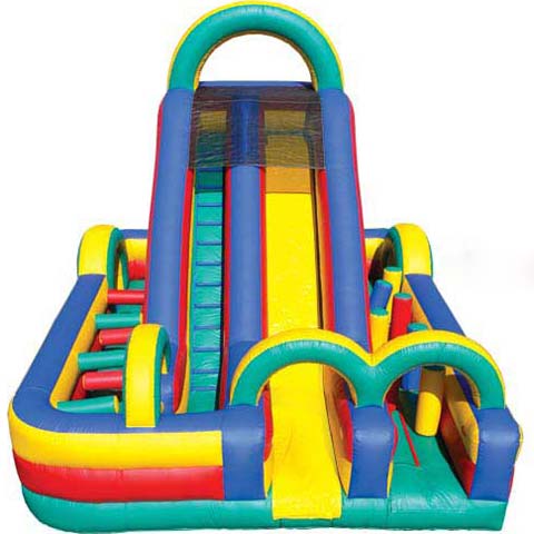 commercial inflatable obstacle course