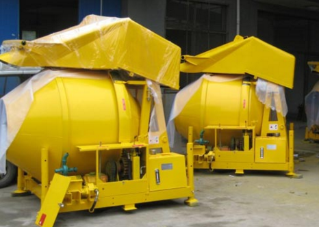 diesel concrete mixer