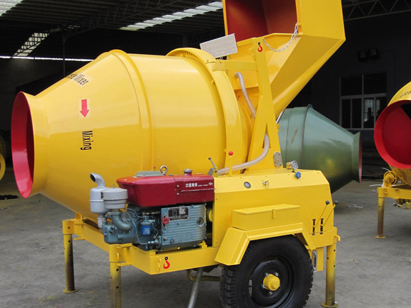 diesel concrete mixer
