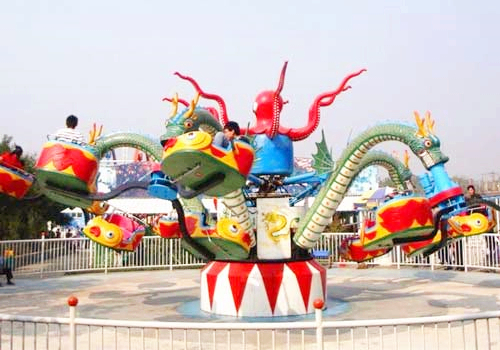 amusement park octopus ride