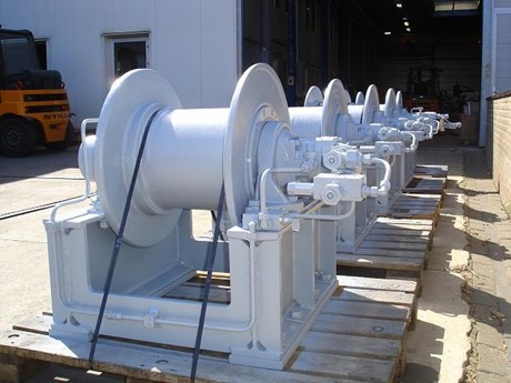 Ellsen 27ton hydraulic winch for sale