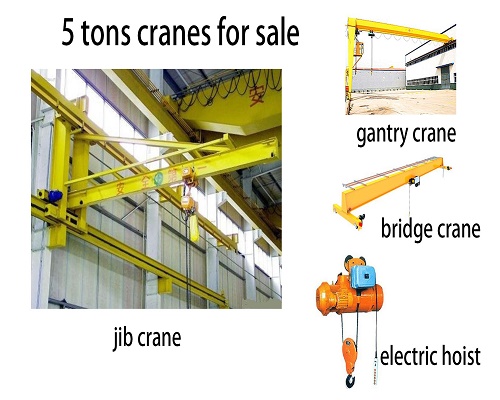 5 tons cranes for sale