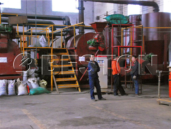 Beston Wood Pyrolysis Machine