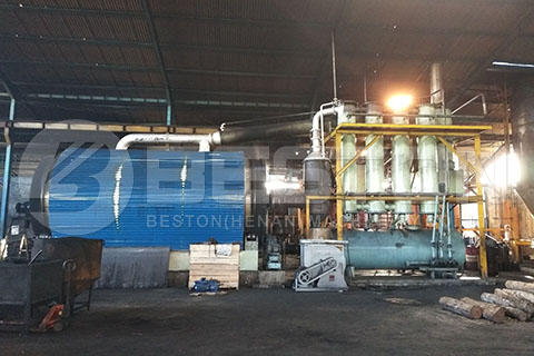 Waste Tyre Pyrolysis Plant in Indonesia