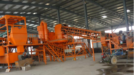 MSW sorting machine