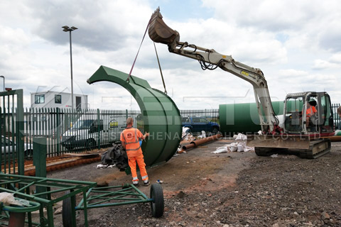 Tire Pyrolysis Equipment Installed in UK