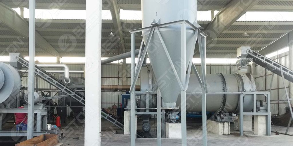 BST-50 Sawdust Charcoal Making Machine In Turkey