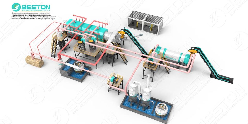 Sawdust Charcoal Making Machine